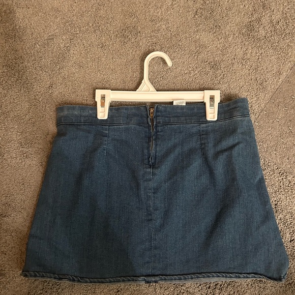 O2 Denim Mini Skirt - Picture 2 of 3